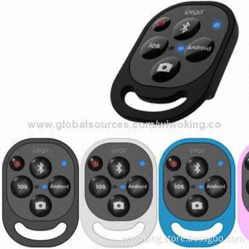 Bluetooth Remote Controls, Self-timer for iPhone and Samsung Smartphones, 130mAh Battery Capacity